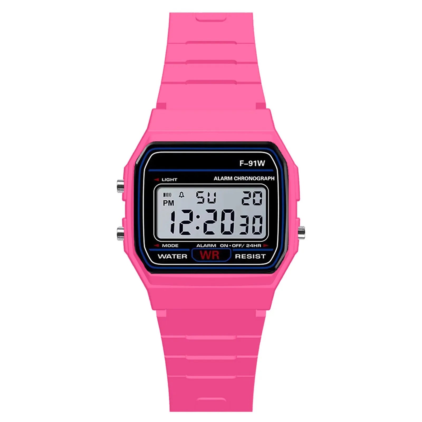 Luxury Men Analog Digital Military Armys Sport LED Waterproof Wrist Watch Oasis Select Hot Pink