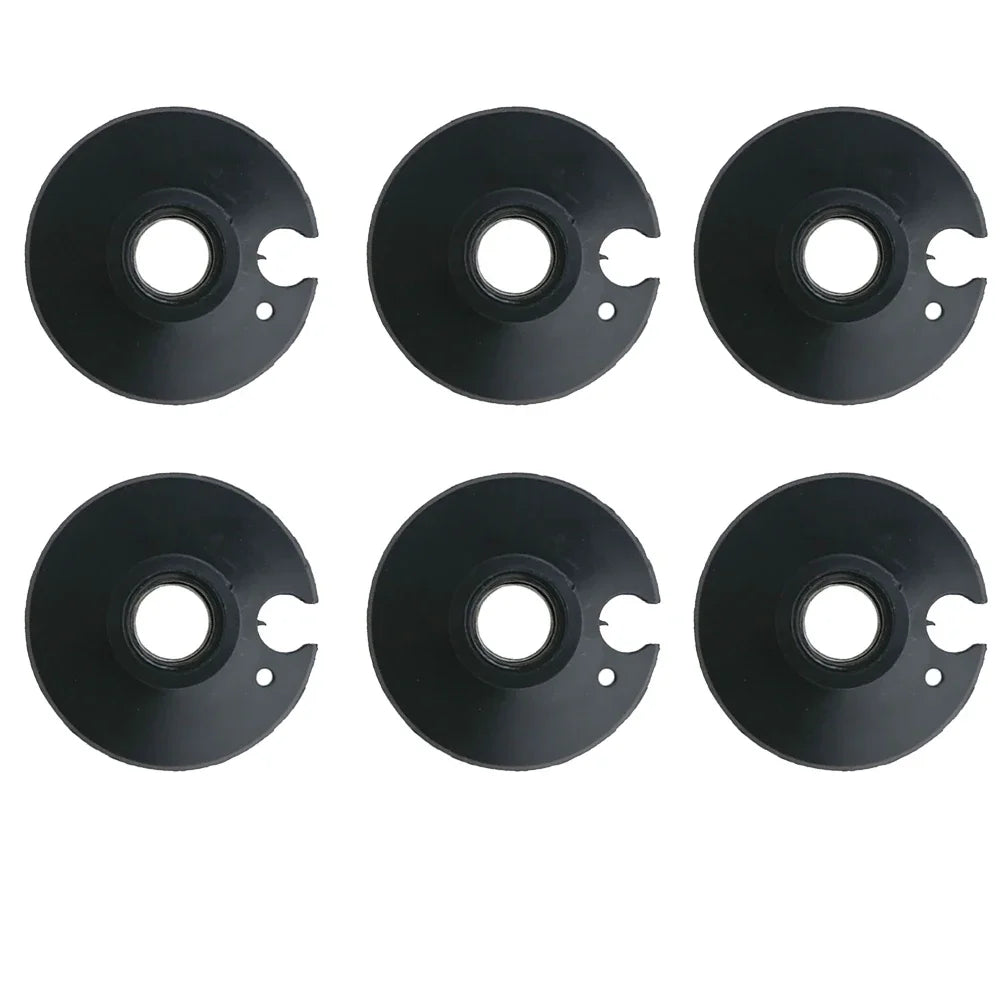 6 Piece Cane Climb Replacement Alpenstock Hike Protector Cap Tip Rubber Basket Snow Sport Trekking Pole Nordic Walk Stick Camp Oasis Select Type 1