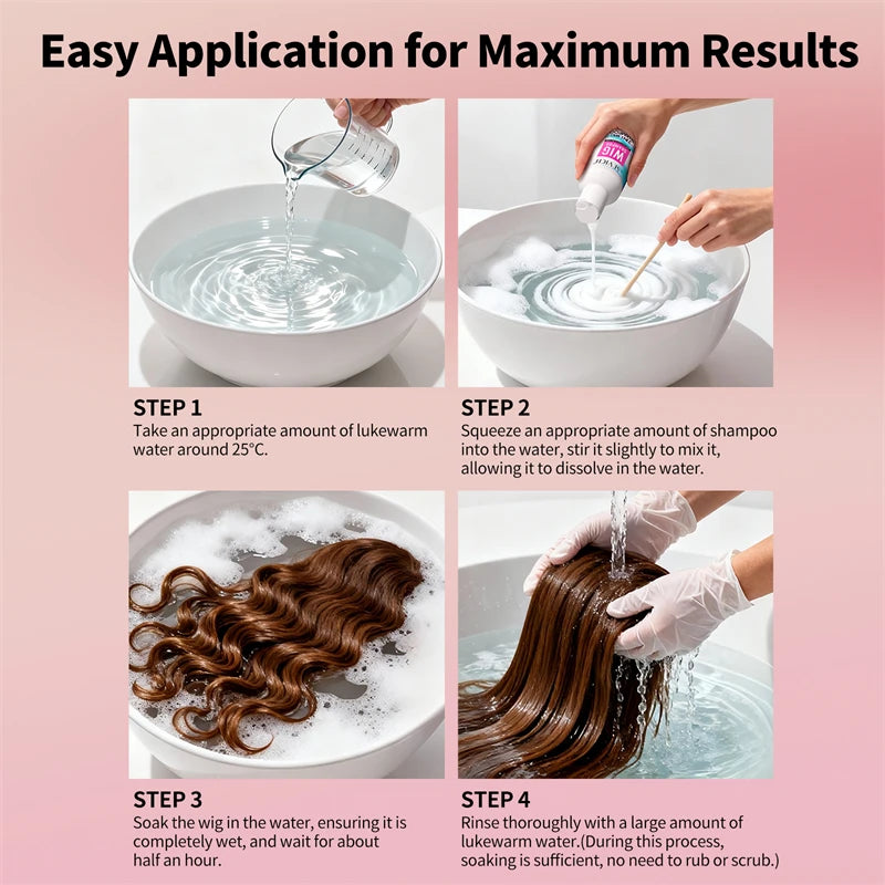 Sevich 2-in-1 Wig Shampoo & Conditioner – Anti-Frizz 100ml Wig Shampoo Conditioner Oasis Select