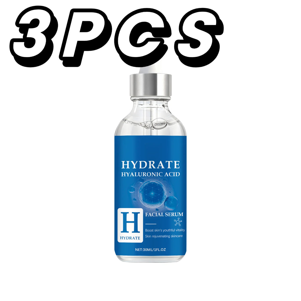 Hyaluronic Acid Face Serum – Deep Hydration, Fragrance Free Hydrating Face Serum Oasis Select 3PCS