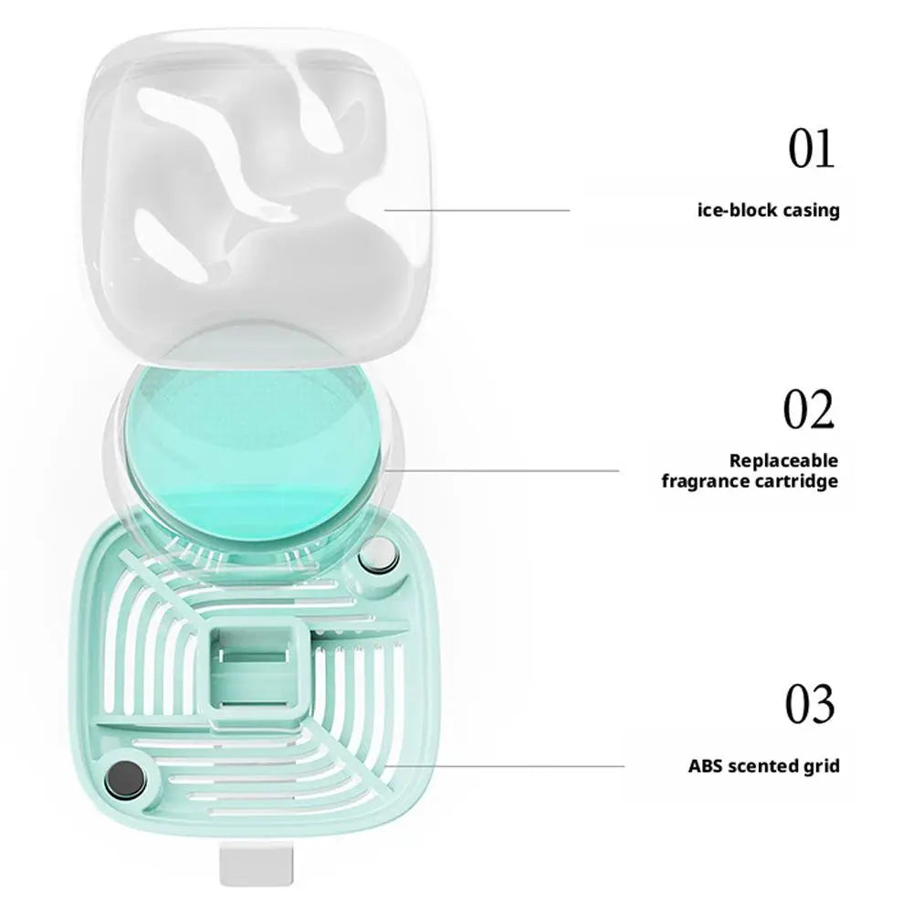 Car Air Freshener Vent Clip Aromatherapy Cube Diffuser