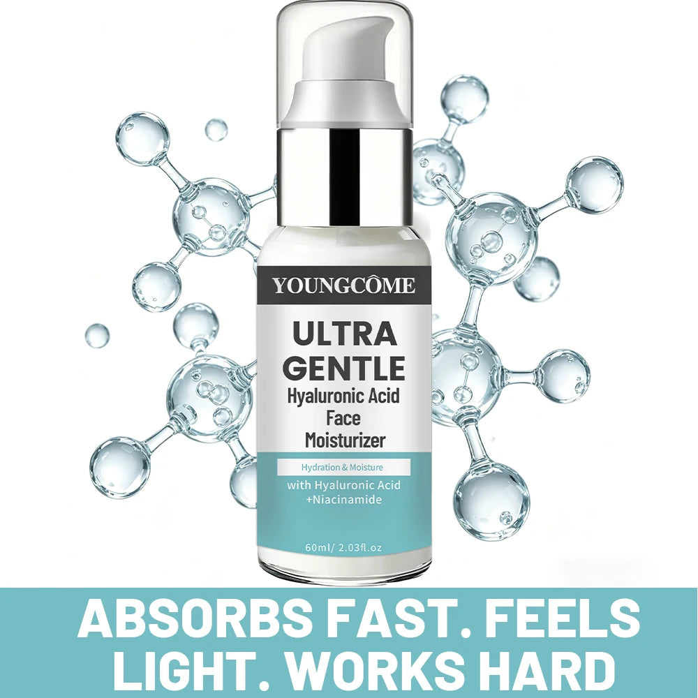 YOUNGCOME Hyaluronic Acid & Niacinamide Face Moisturizer 60ml