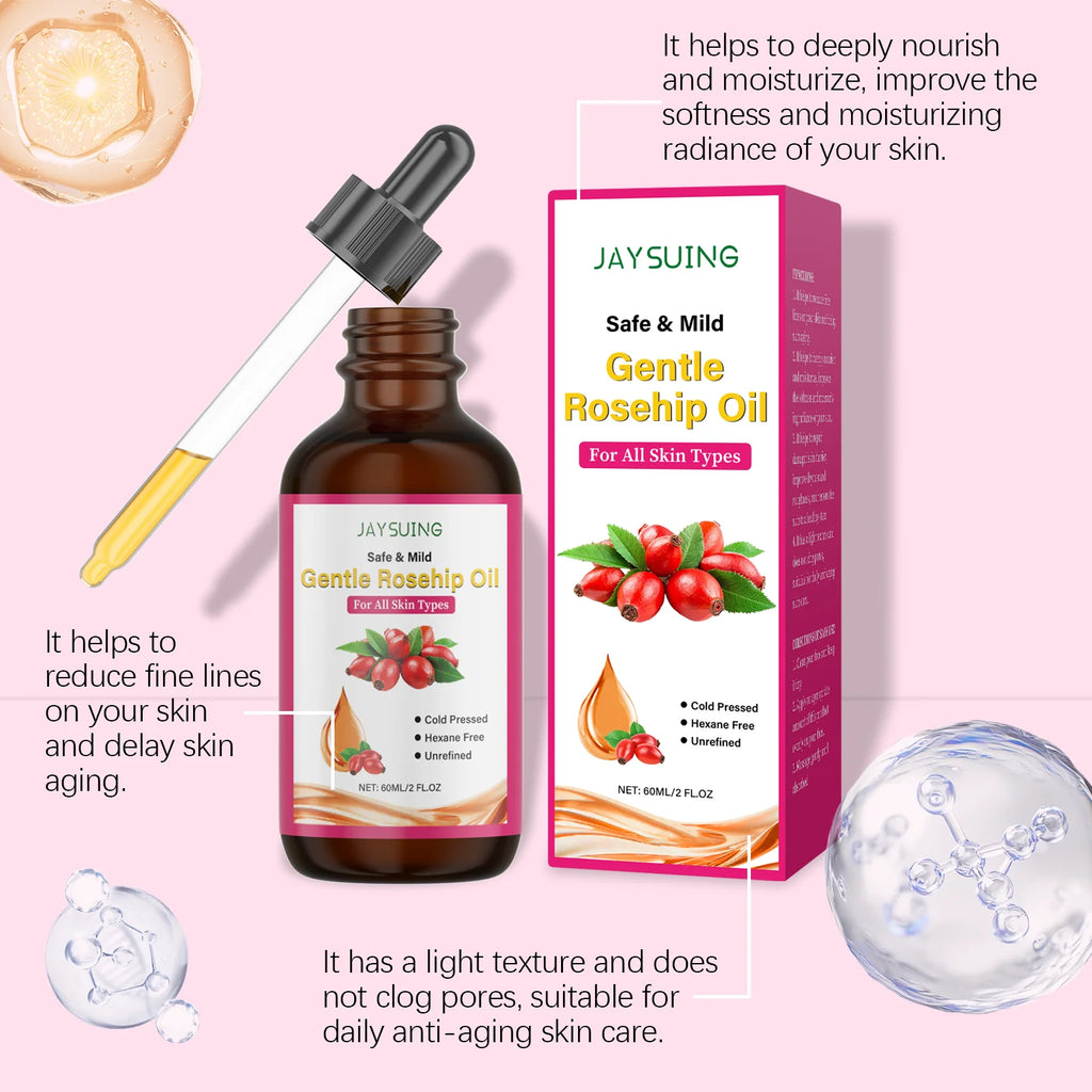 Rosehip Facial Oil – Anti-Aging, Moisturizing Essence 60ml Rosehip Facial Oil Oasis Select