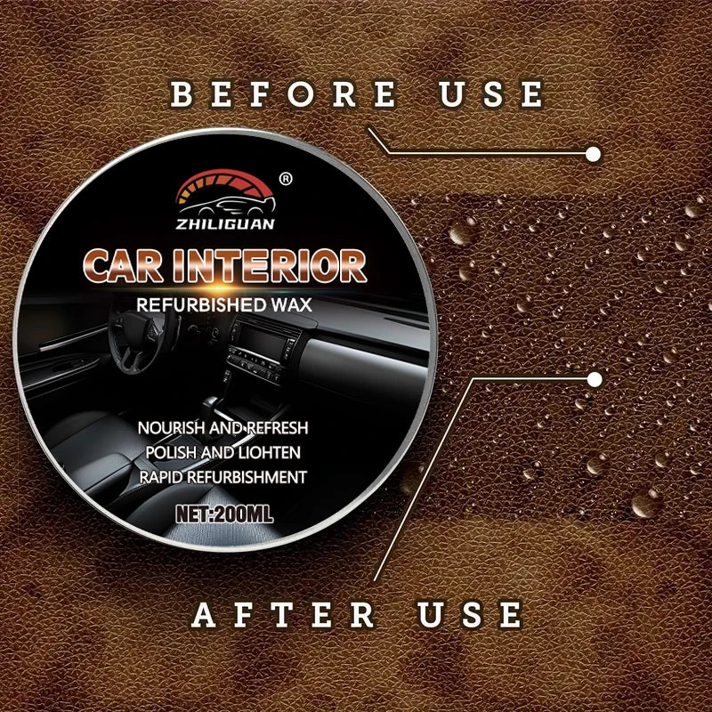 Leather Care Cream – Car Seat & Sofa Cleaner, Polish & Restore