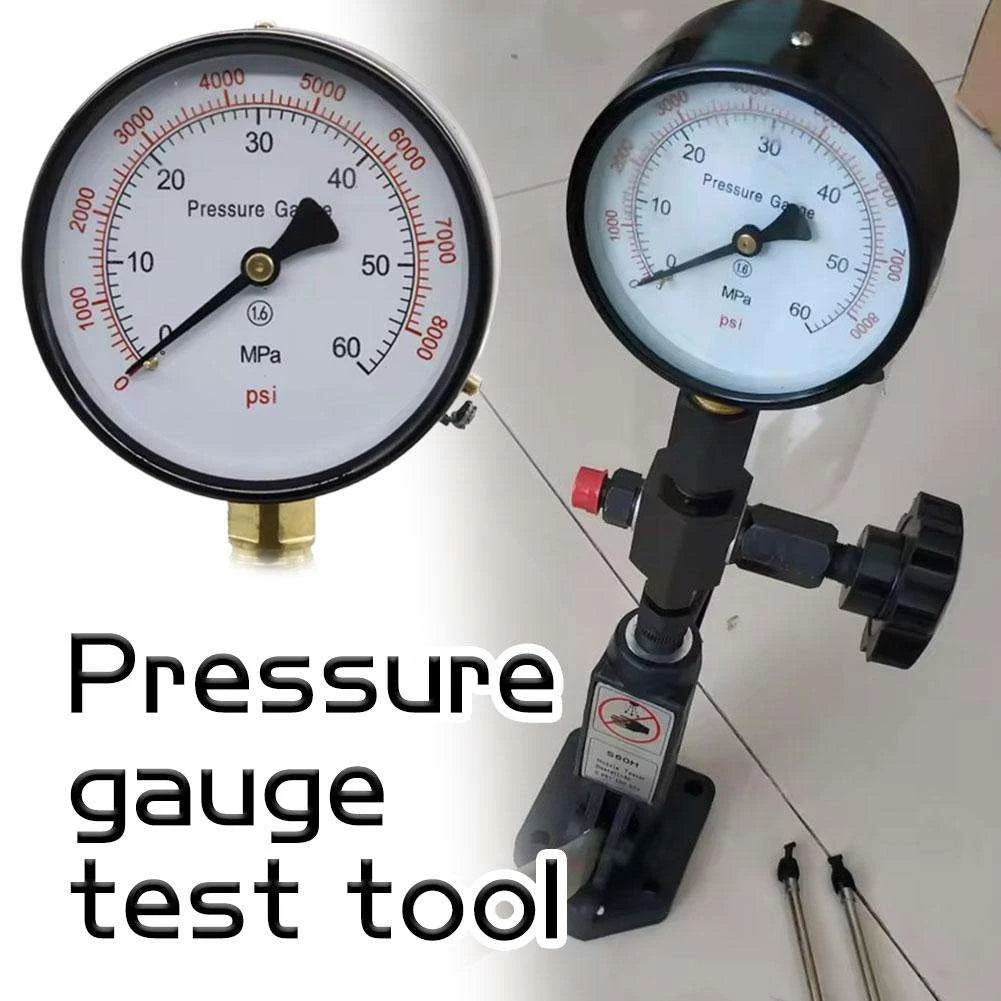 0-60MPa Pressure Gauge for S60H Diesel Injector Nozzle Tester Diesel Testing Gauge Oasis Select