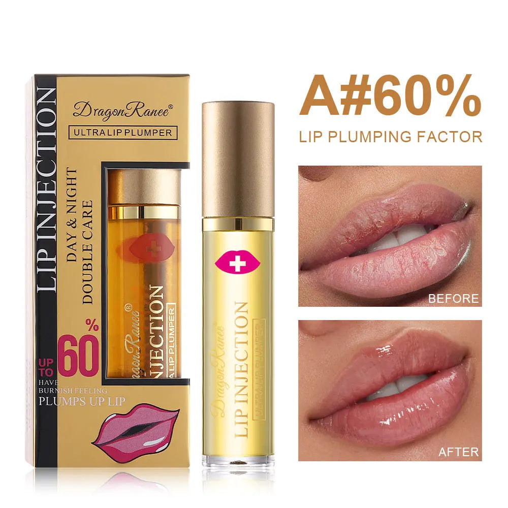 Lip Plumper Oil – Volumizing, Hydrating & Collagen Gloss Lip Plumper Oil Oasis Select 1pc
