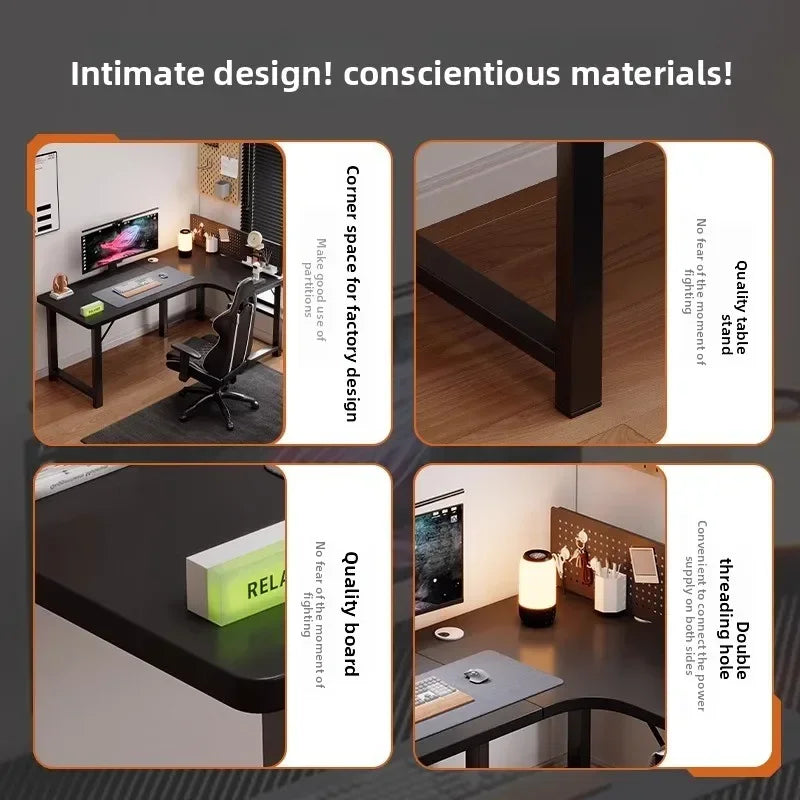 Multi-functional Computer desk Home corner table Study table Office writing desk E-sports Oasis Select
