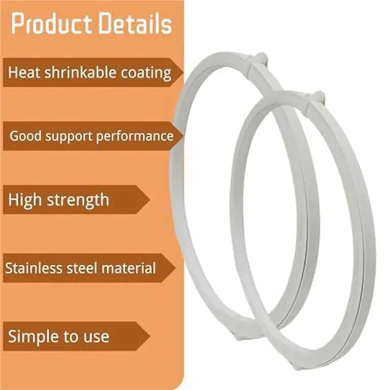 LIKE WISH 4X Steel Boning For Sewing, White Spring Corset Boning For Making Dresses, Skirts, Corsets, Underwear (11 FT) Oasis Select
