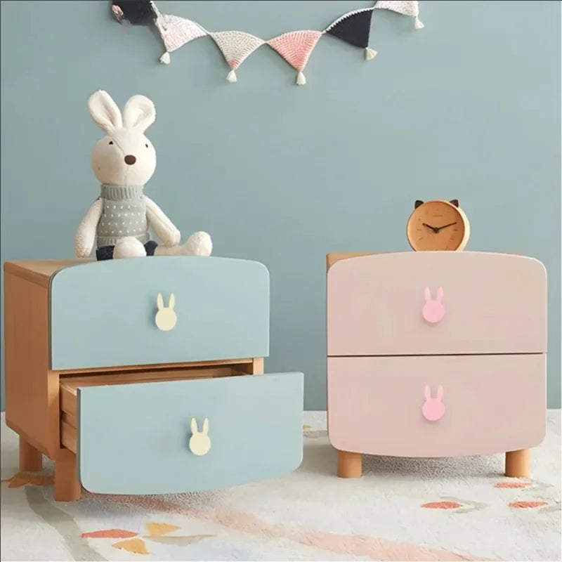Love Rabbit Cartoon Children's Room Handle Color Matching Cabinet Door Handle Kitchen Cabinet Shoe Cabinet Wardrobe Door Handle Oasis Select
