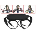Adjustable Kids Bikes Carrying Strap with Shoulder Pad Kick Scooter Shoulder Strap Hand Carrying Shoulder Belt Oasis Select Default Title