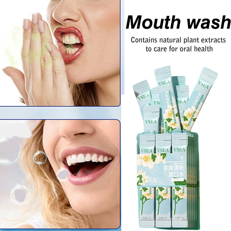 DR.DAVEY Jasmine Tea Mouthwash 20 Sachets – Fresh Breath