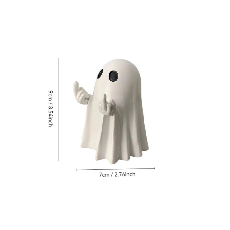 Middle Finger Cute Ghost Halloween Middle Finger Cute Ghost Figment Home Decoration Oasis Select Middle finger ghost