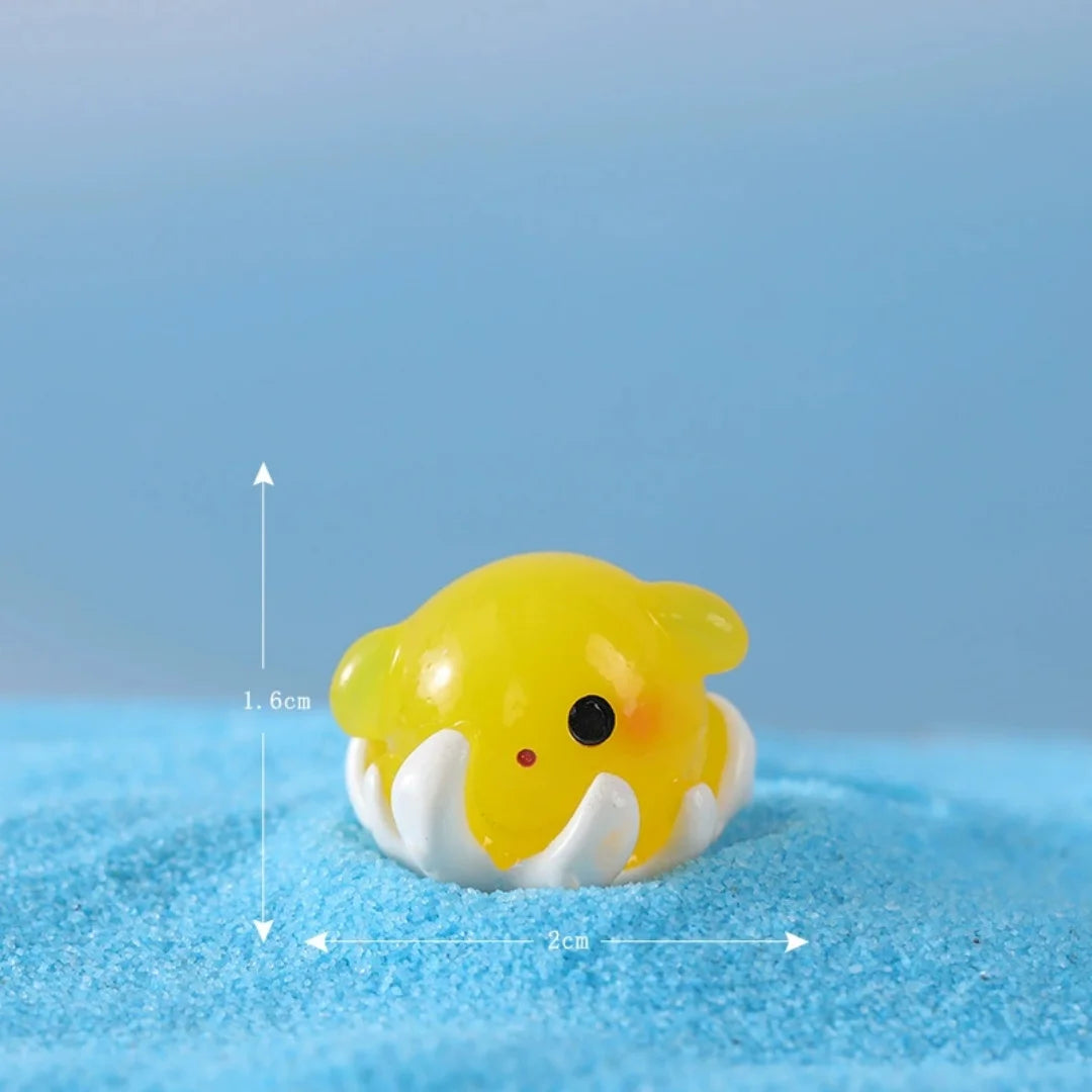 Mini Ocean Resin Animals Tiny Sea Figurines Marine Miniature Aquarium