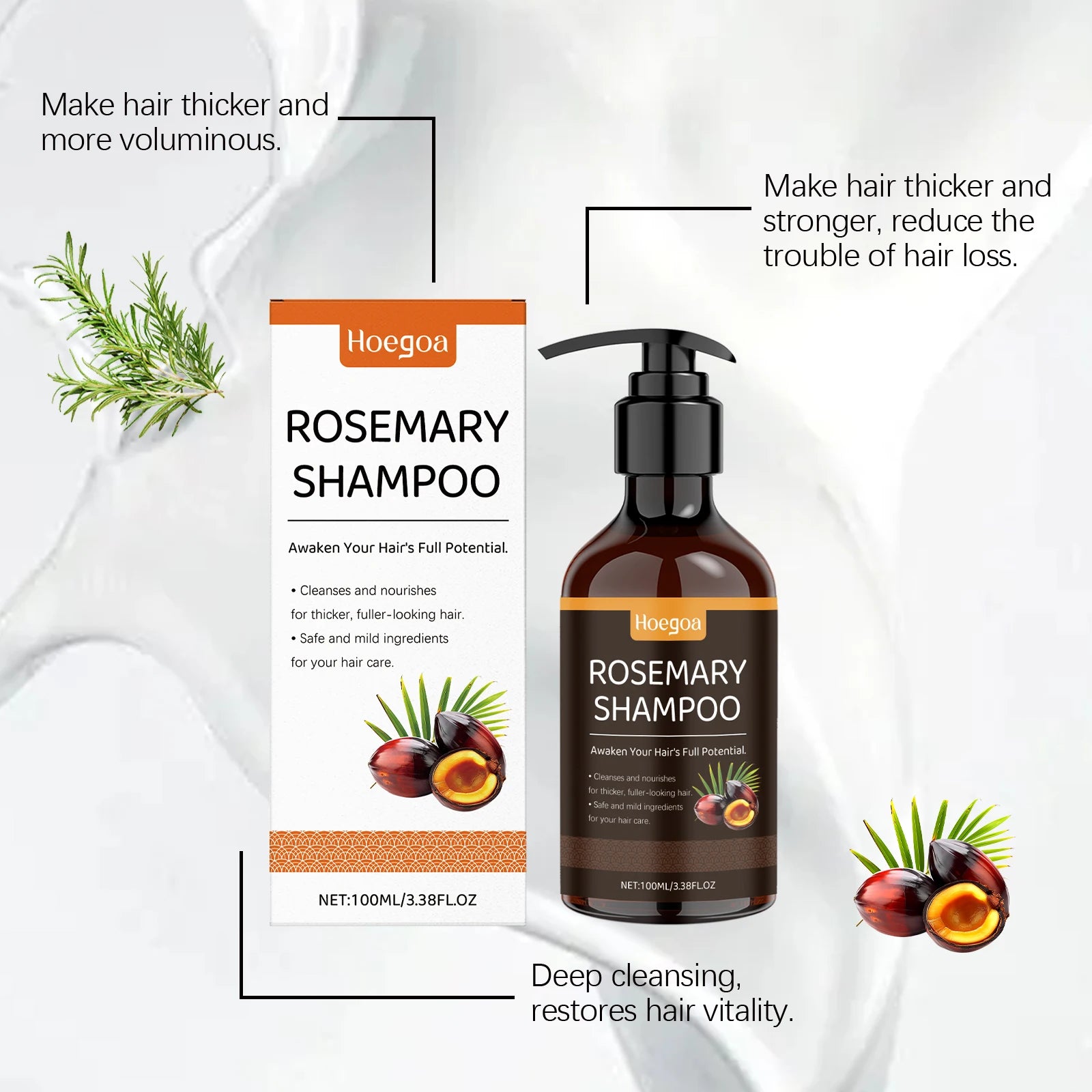 Batana Oil Shampoo Soothing Scalp Restore Damaged Split Hair Strengthen Oil Control Hair Regrowth Nourish Anti Dandruff Shampoo Oasis Select