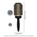 Hair Brush Comb Professional High Temperature Resistant Ceramic Iron Round Comb 5 Sizes For Blow Dry Salon Styling Tools Oasis Select LG01-53