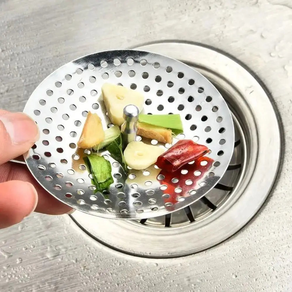 Stainless Steel Sink Drain Strainer & Hair Catcher Mesh Filter