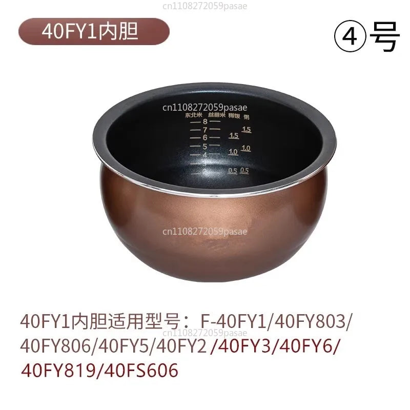Universal Non-stick Inner Tank Rice Cooker/electric Pressure Cooker 2L/3L/4L/5L/6L Inner Tank Accessories Oasis Select Description 4