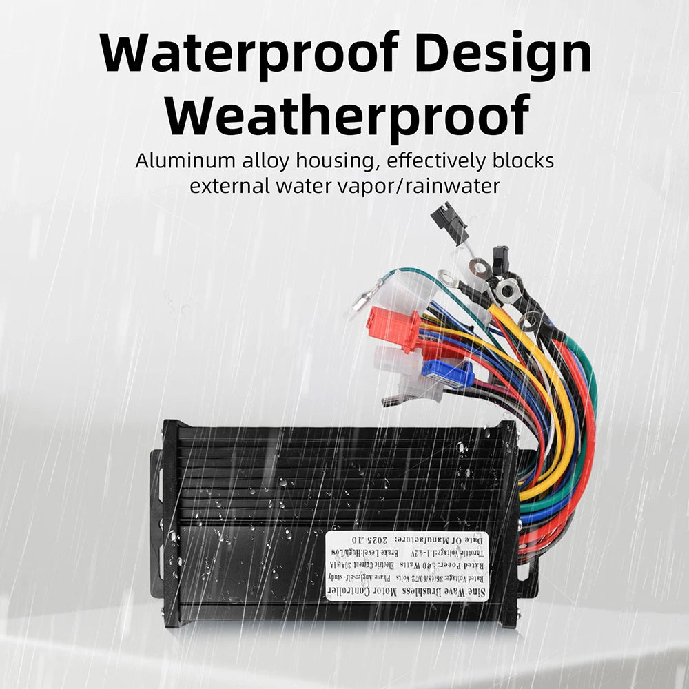 500W 36V48V60V/72V Sine Wave Controller Three-Mode Control Inverter for Ebike Scooter Accessories Oasis Select