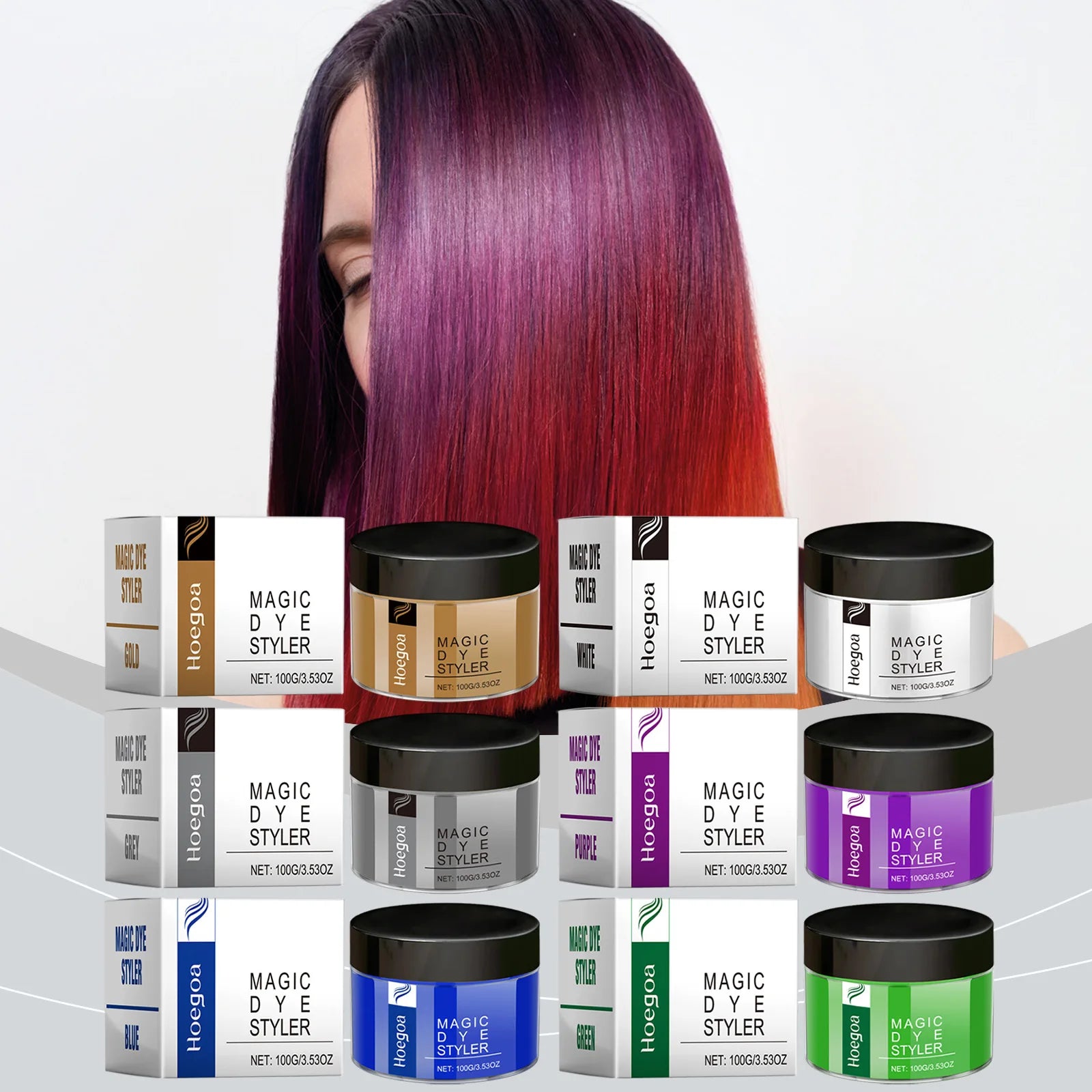 Hair Dye Wax Easy Rinse Disposable Pomade Improving Straighten Permanent Styling Grey Modeling Professional Hair Coloring Cream Oasis Select