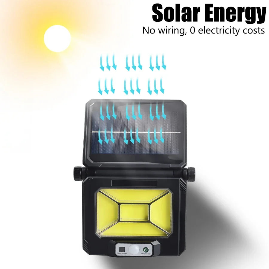 LED Solar Motion Sensor Wall Light 1/2 PCS Outdoor Solar Powered Lights For Yard Garden Fence Garage Waterproof Street Lamp Oasis Select