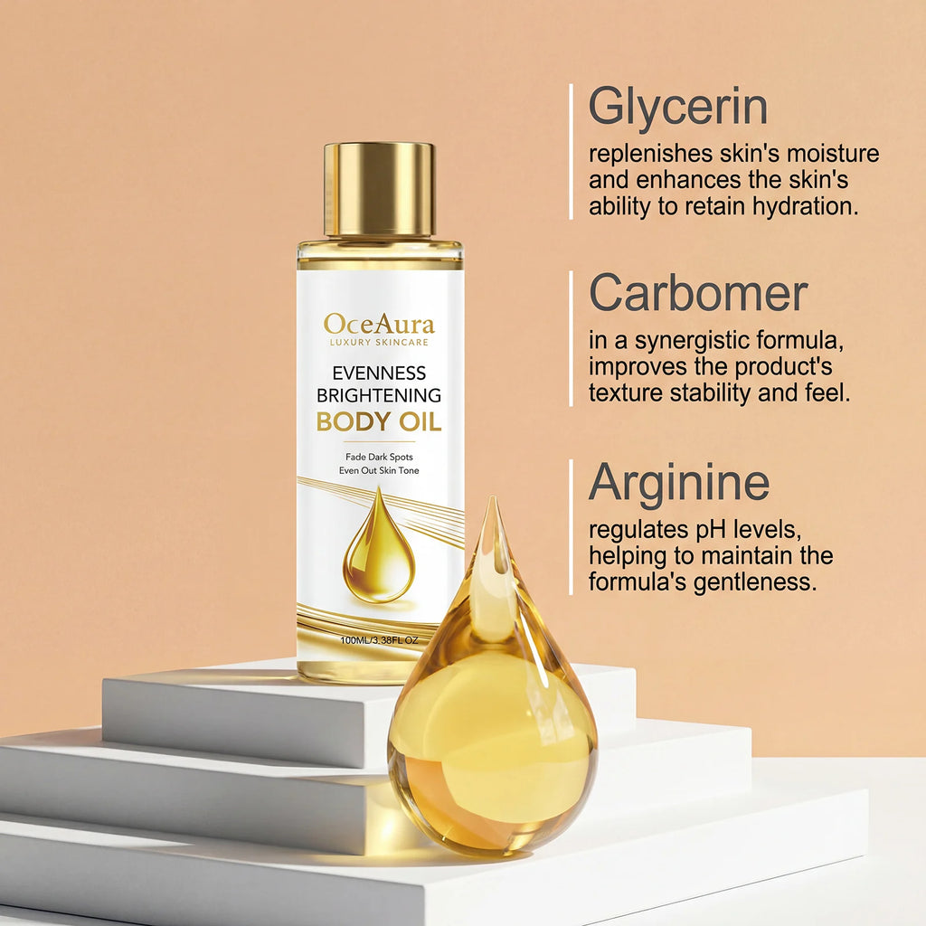 Luminous Nourishing Body Oil – Gentle Moisturizing Skin Care