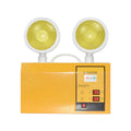 Dual-Head LED Emergency Light | Auto Wall-Mount Safety Lamp