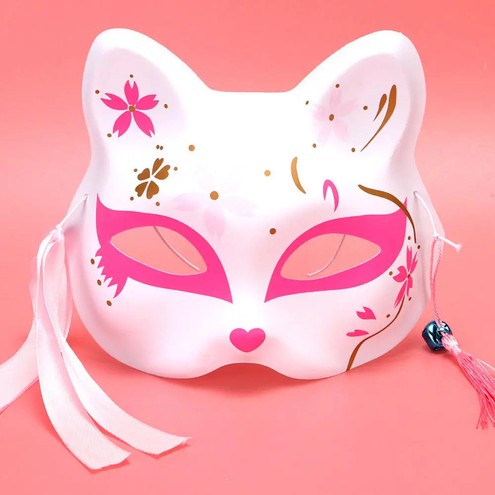 Japanese Anime Demon Slayer Mask Cosplay Thicken Plastic Masks Halloween Party Costume Props Fox Mask Oasis Select D