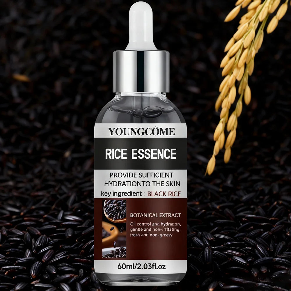 YOUNGCOME Black Rice Serum – Hyaluronic Acid & Pore Refining