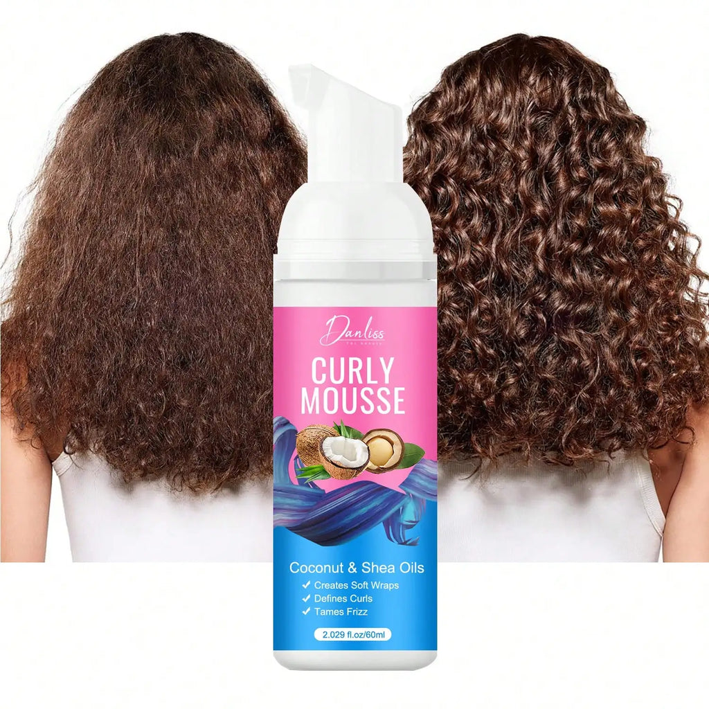 Lanemay Curl Mousse – Alcohol-Free Curl Definer & Moisturizer Curl Styling Mousse Oasis Select Default Title