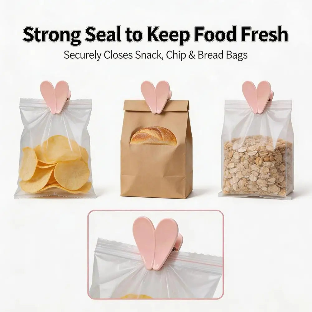 Magnetic Daisy Flower Bag Clips – 6 Petal Food Sealer