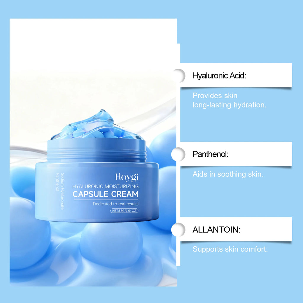 Hoygi Hyaluronic Acid Capsule Cream – Hydration & Barrier Repair Capsule Face Cream Oasis Select