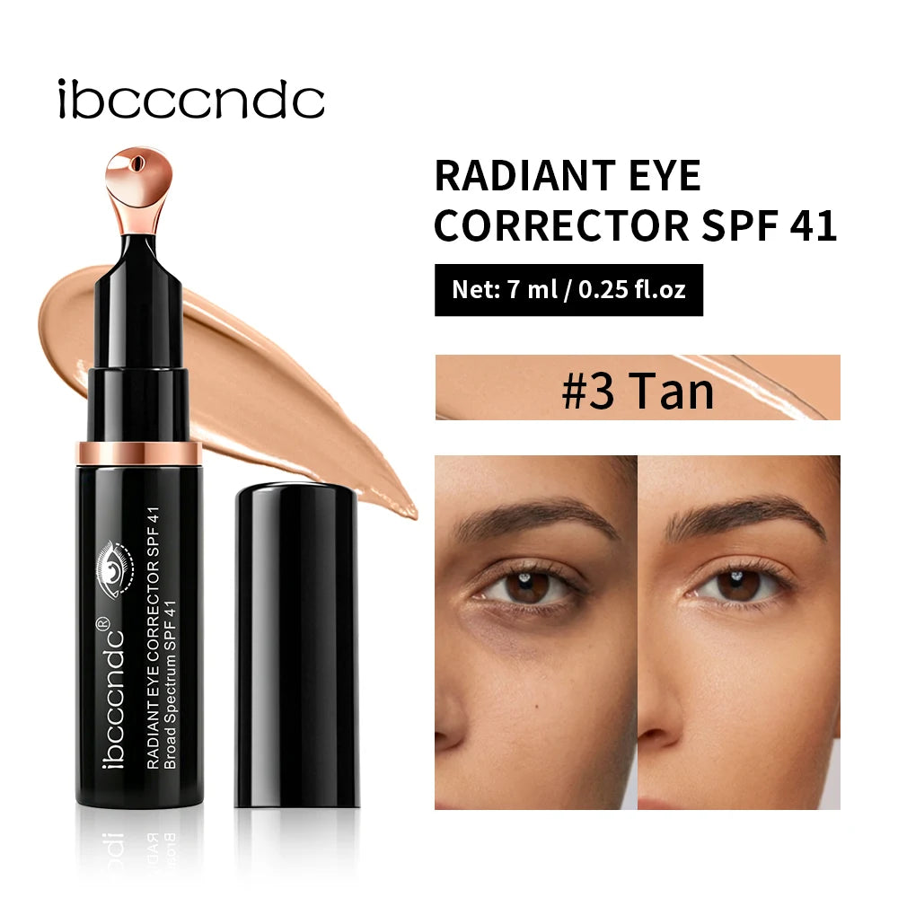 Radiant Eye Corrector Improve Under-eye Darkness Relieve Eye Swelling Long-lasting Deep Hydration SPF41 Sunscreen Eye Concealer Oasis Select Tan
