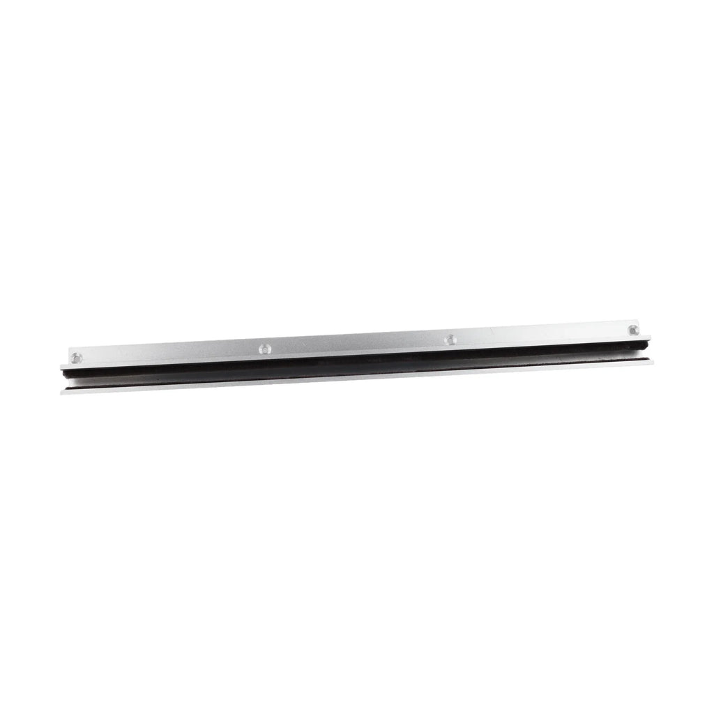 Sliding Door Floor Guide with Plush Lining to Minimize Noise and Zinc Alloy Base for Strong Glass Door Support Oasis Select