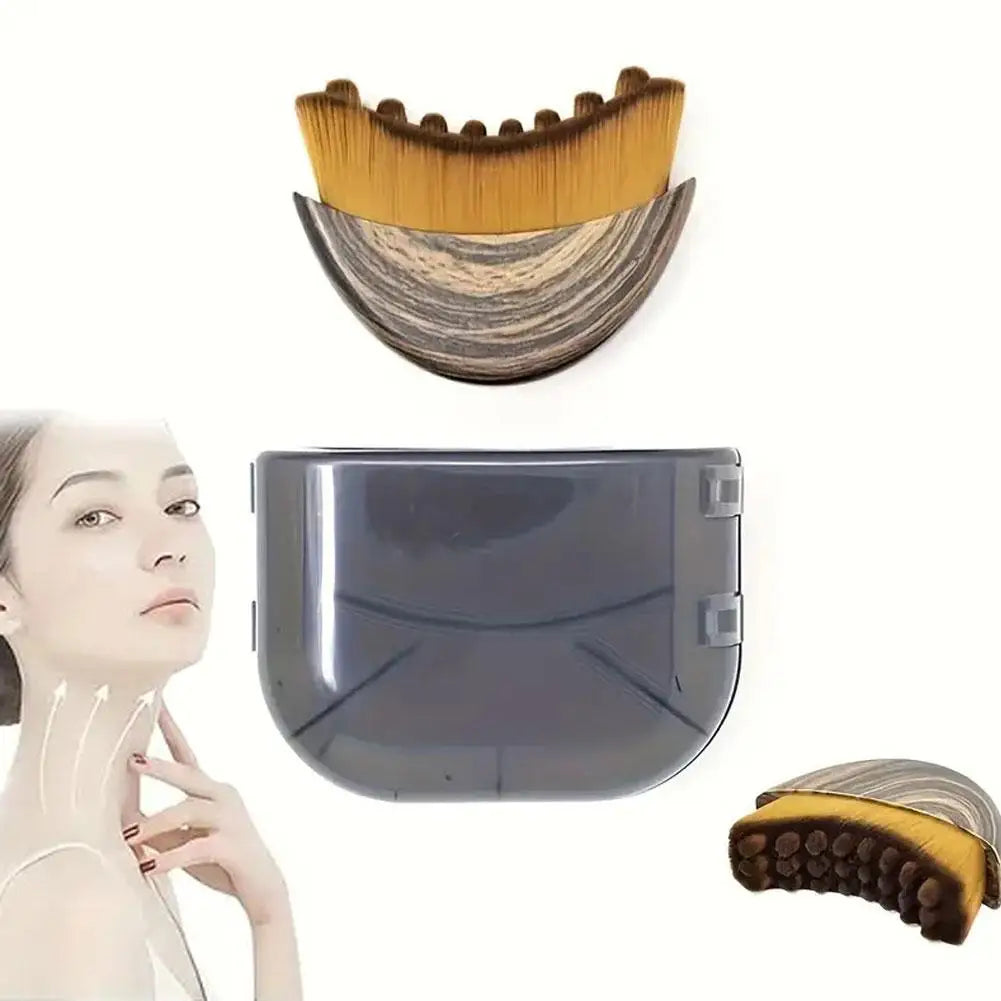 Lymphatic Contour Facial Scraping Brush Set for Women Reduce Puffiness Relief Fatigue Face Chin Skin Sculpting Tool Oasis Select
