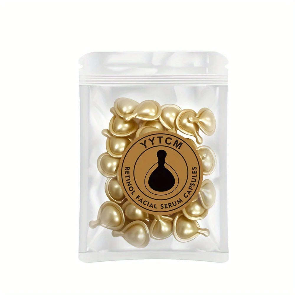 Retinol Essence Capsules with Collagen & Niacinamide – 30 Caps Face Serum Capsules Oasis Select 1 bag 0.5gx30capsules