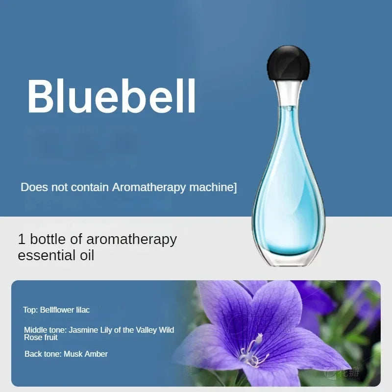 Room Air Freshener Spray Rechargeable Aromatherapy Diffuser/Hotel Home Fragrance Aromatherapy Essential Oil Diffuser Scent Oasis Select Blue wind chime Other