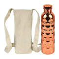 1000ml Copper Drinking Bottle Hammer Pattern Leakproof Sports Water Bottle Outdoor Cycling Gym Fitness Travel Drinking Cup Oasis Select 901-1000ml