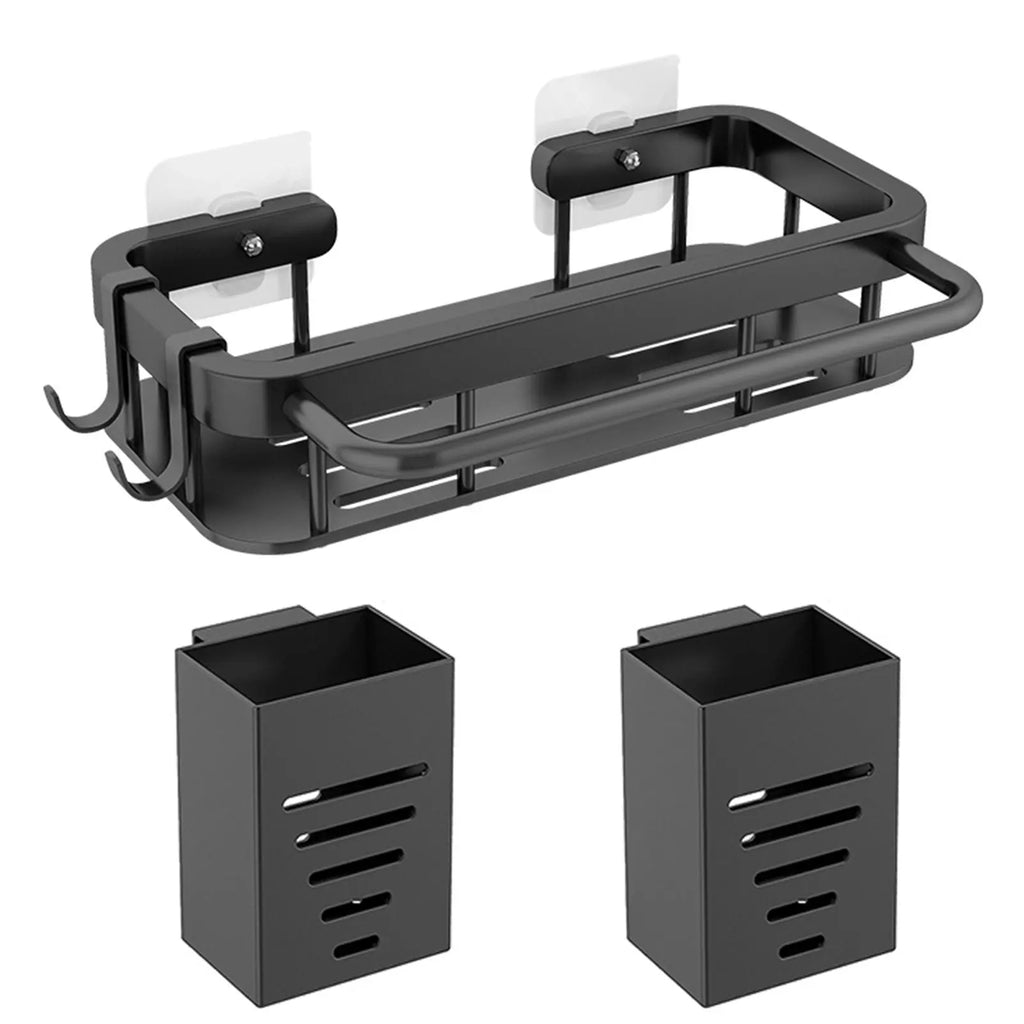 No-Drill Stainless Steel Kitchen Sink Organizer & Drainer Rack