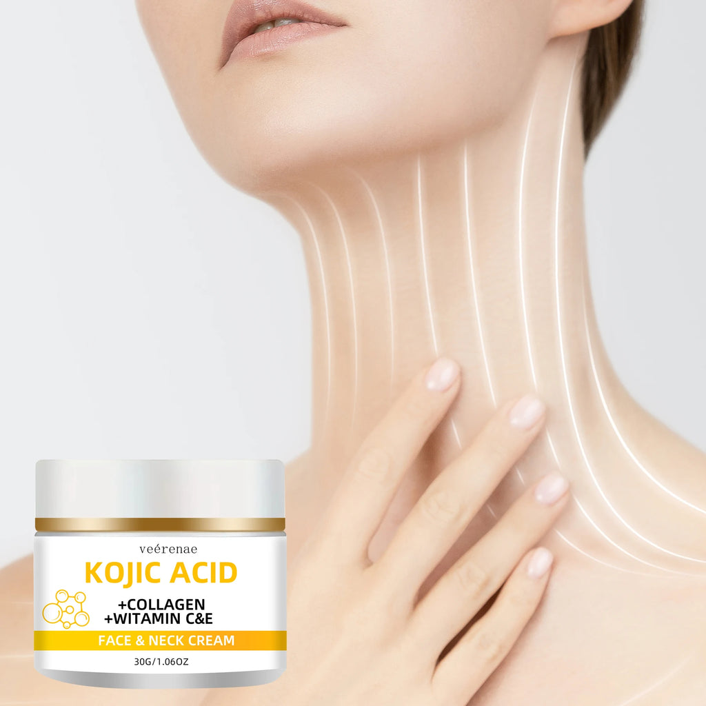veérenae Kojic Acid Face & Neck Cream – All Skin Types