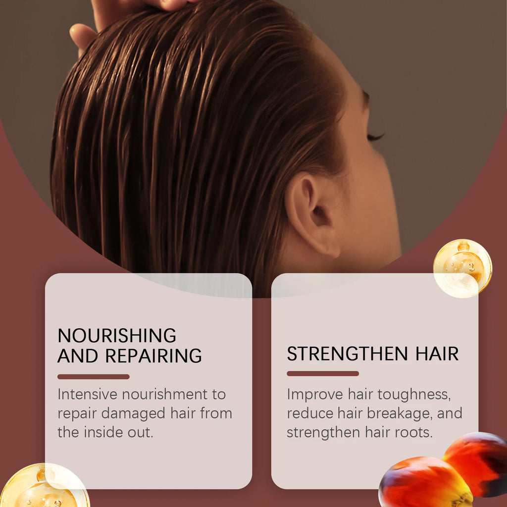 Pure Batana Hair Mask Repair Split Ends Dry Promote Regeneration Oasis Select