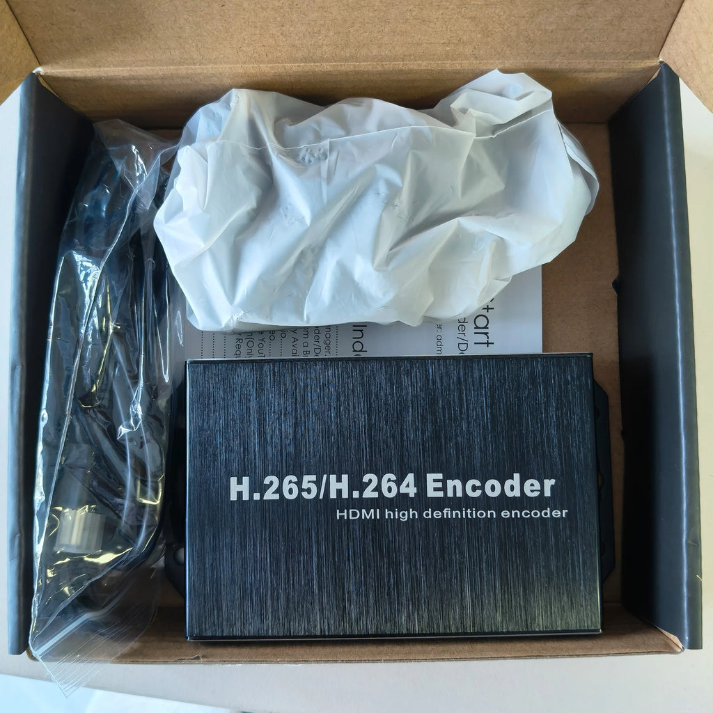 HD-to-IP Encoder H.265 H.264 HEVC IPTV, NVR Recording Direct Broadcast Platform Streaming Oasis Select