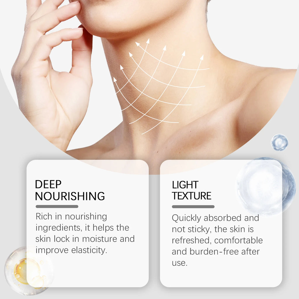 Snake Venom Neck Care Stick Lighten Fine Line Firming Lifting Face Neck Cream Stick Tightening Nourishing Anti-Aging Skin Care Oasis Select