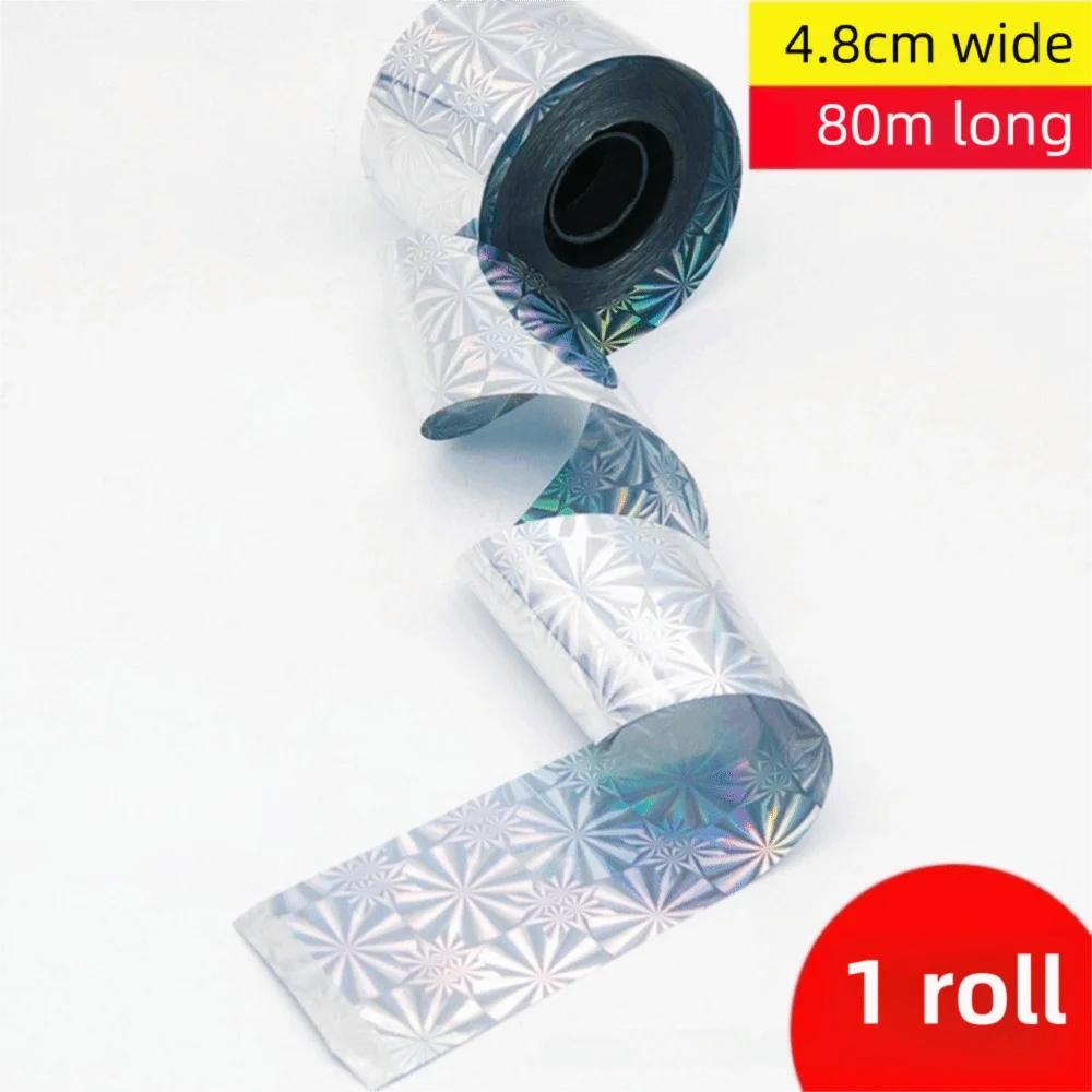 50M/100M/300M Double-sided Reflective Bird Repellent Ribbon Multipurpose Adhesive-free Anti Bird Tape Flashing Hanging Oasis Select Style 10