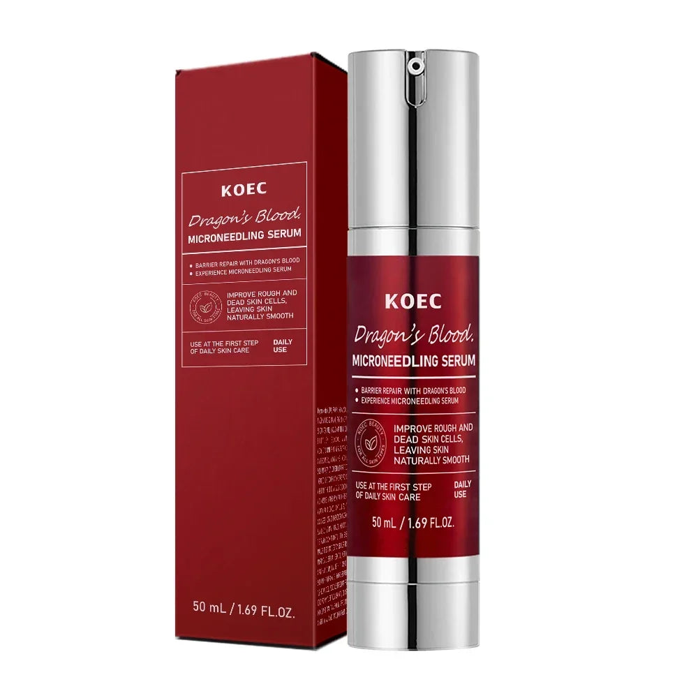 Centella Asiatica Microneedle Serum Deep Hydration Soothing Dragon Blood Serum Firm Brighten Repairing Facial Essence Oasis Select Dragonblood 50ML