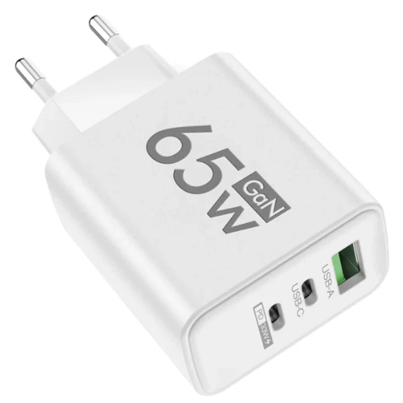 GaN Fast Charging USB Type C Charger EU KR PD 3.0 Quick Charge Wall Charger For Phone Adapter For iPhone Xiaomi Huawei Samsung Oasis Select