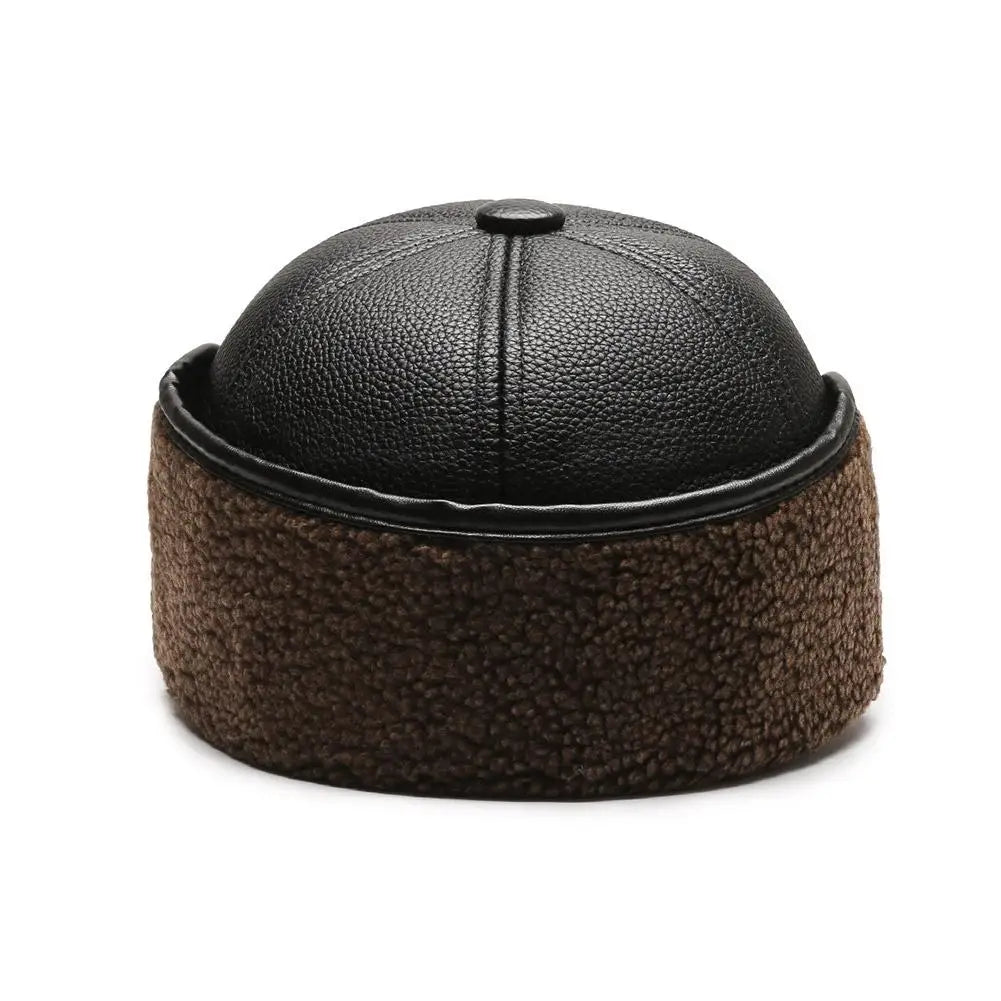 2025NEW Winter Warm Ear Protect Cap High Quality Men Outdoor Warm Faux Fur Bomber Hat Ear Warm Man Gift for Dad Grandpa Oasis Select