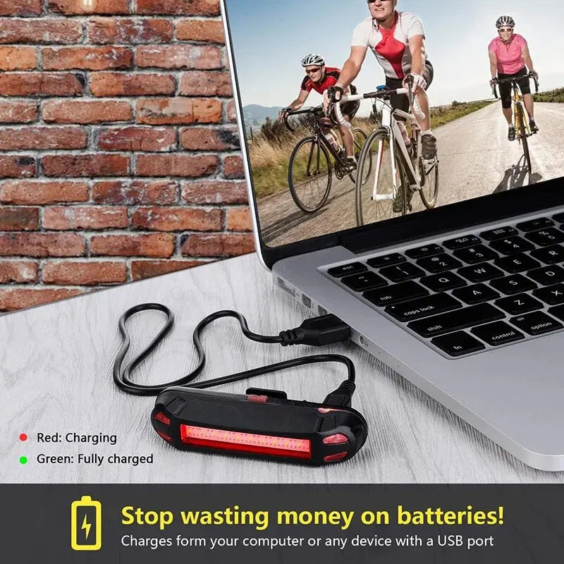 X-TIGER Bike Rear Light Super Bright Led Bicycle Light USB Rechargeable Seatpost Fork Light Safety Warning Bicycle Taillight Oasis Select