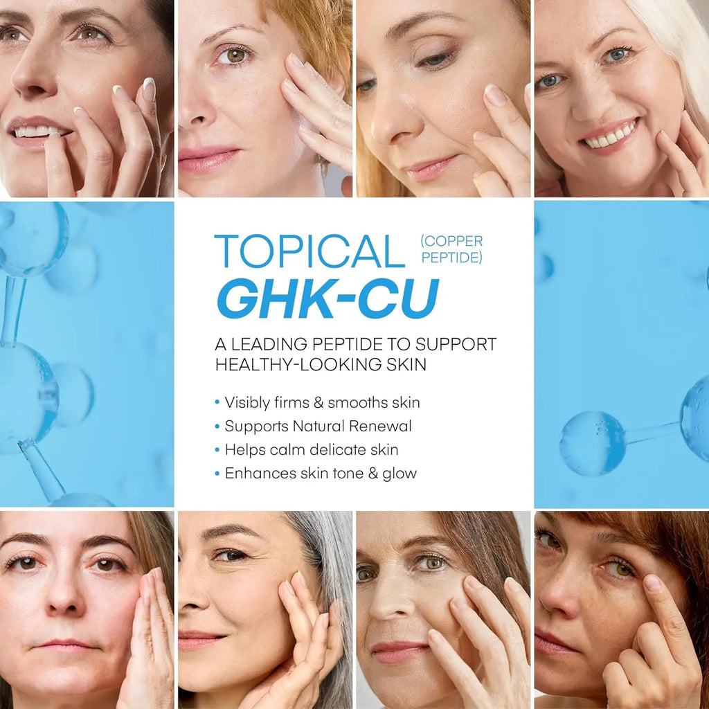GHK-Cu Copper Peptides & Beef Tallow Blue Balm | 60g Face Cream