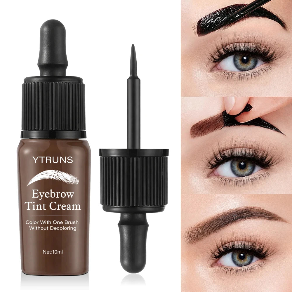 YTRUNS Peel Off Eyebrow Tint Cream – Waterproof Long Lasting