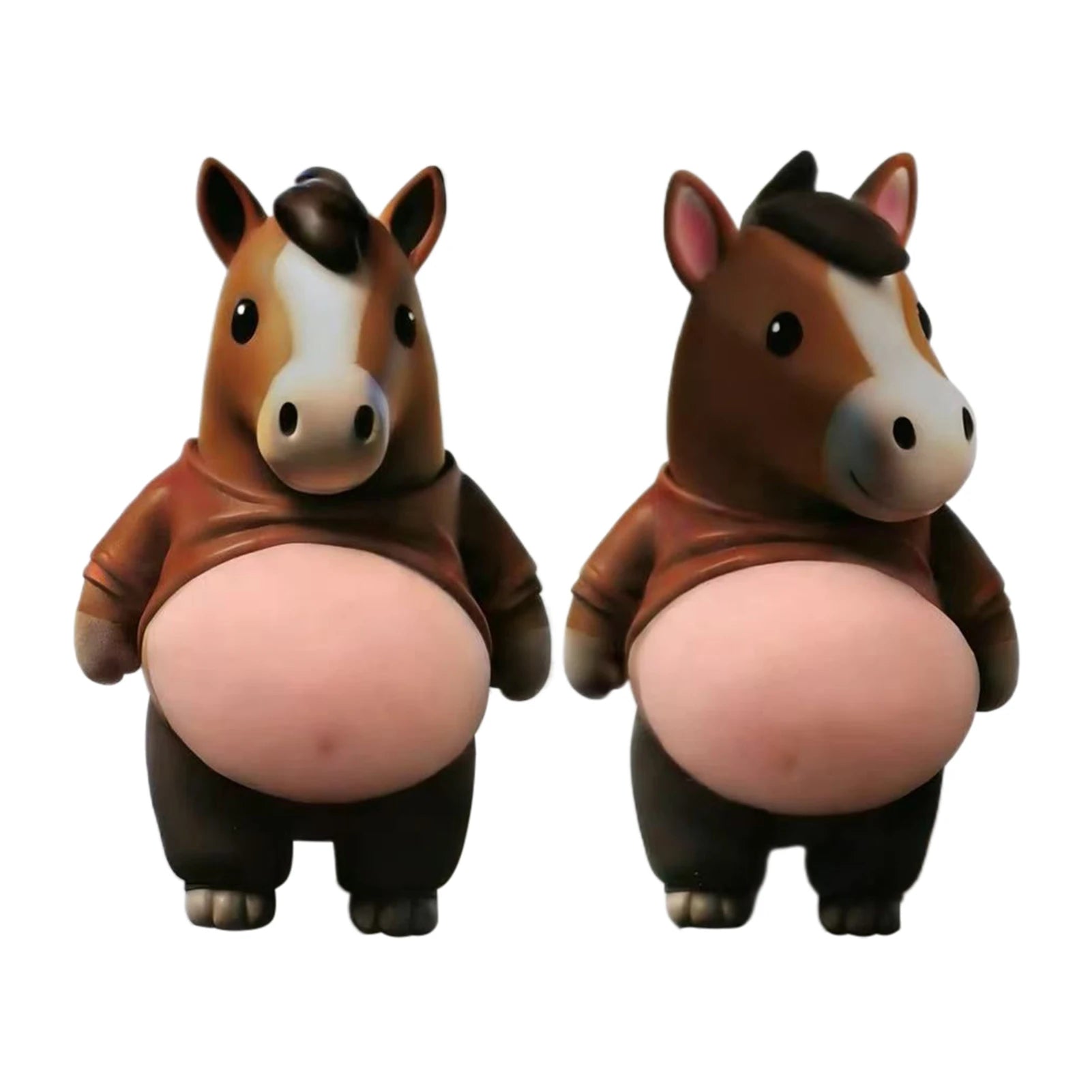 Cartoon Stickers 3D Cute Puppy Sticker Squeezeable Dogs Phone Case Decoration Children's Birthday Party Favor Festival Supplies Oasis Select horse